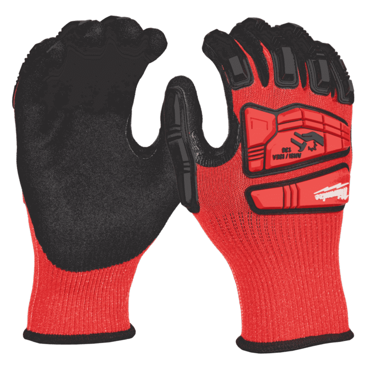 Milwaukee® Guantes Impact Cut nivel 3 con recubrimiento de nitrilo — Talla L