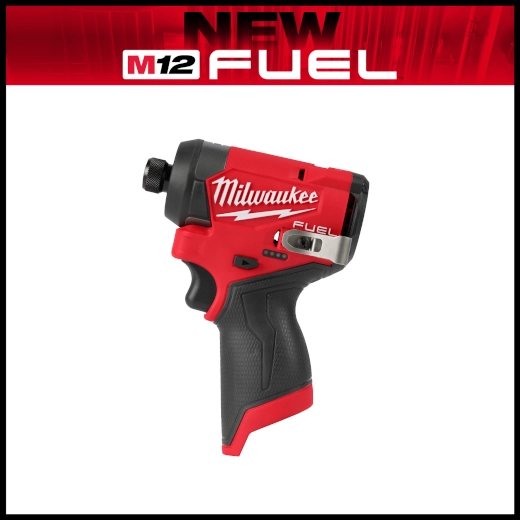 Destornillador de impacto hexagonal M12 FUEL™ de 1/4"
