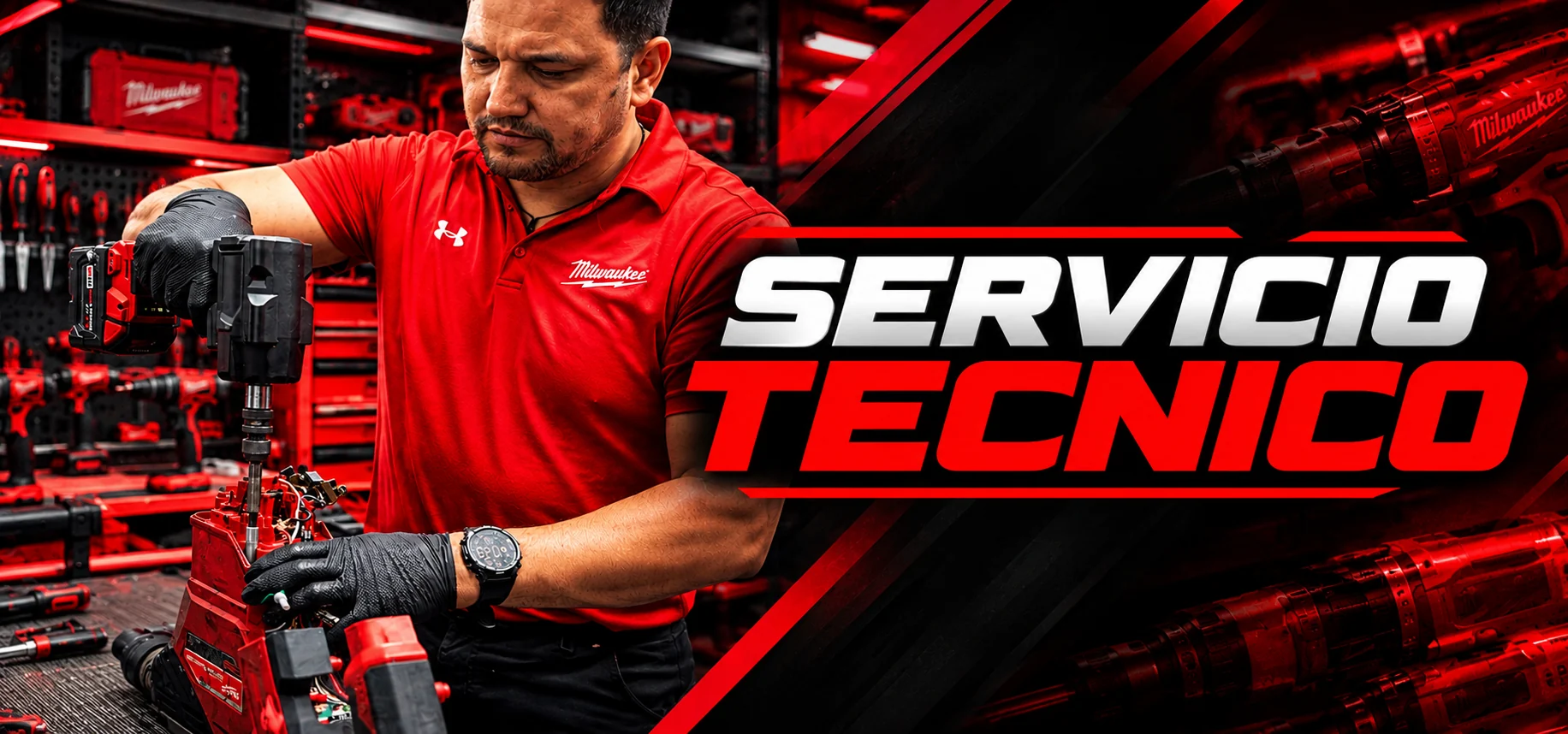 Servicio técnico Milwaukee · Anclajes Powers