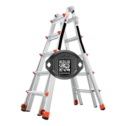 Escalera con etiqueta de rastreo One-Key